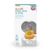 Arm & Hammer™ Snap, Seal & Toss Diaper Pail Bag Refills, 6pk