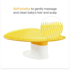 Squeeze & Scrub Silicone Brush with Soap Dispenser