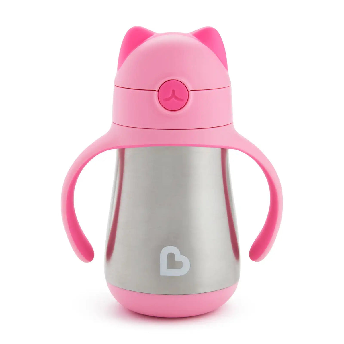 Cool Cat™ Stainless Steel Straw Cup, 8oz