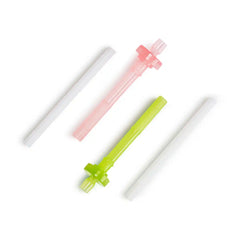 Replacement Straws with Valves for Click Lock™ Flip Straw Cups, 2pk