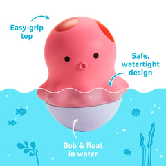 Bath Bobbers™ 3pk, Octopus, Walrus & Dolphin
