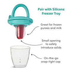 Silicone Baby Food Feeders & Freezer Tray Bundle