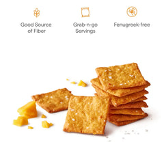 Milkmakers® Lactation Crisps, Cheddar, 6ct