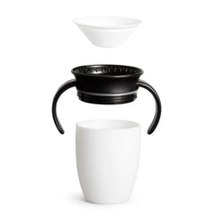 Miracle® 360° Black & White Trainer Cup, 7oz, 2pk