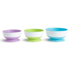 Stay Put™ Suction Bowls, 3pk